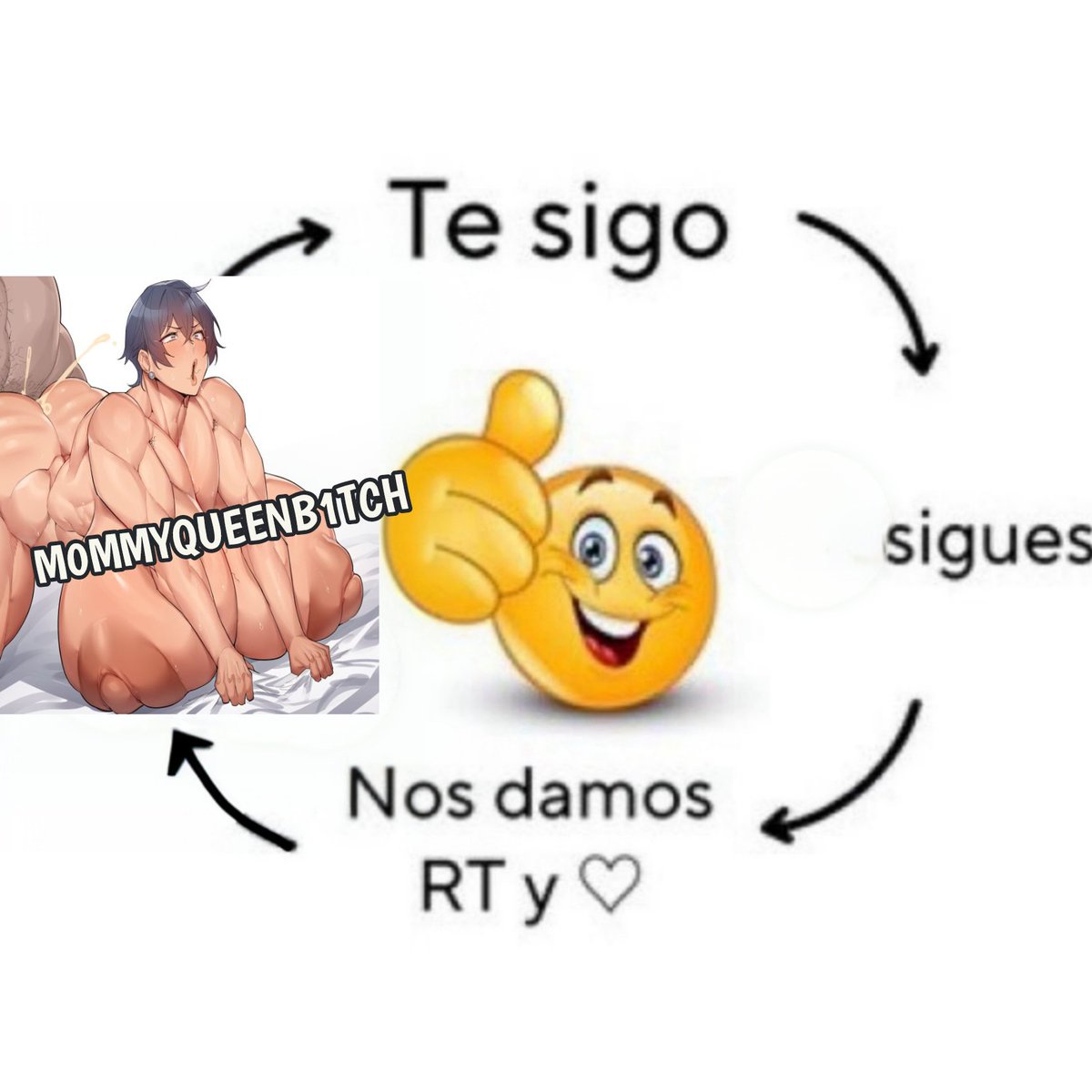 MommyQueenB1tch's tweet photo. Le copie a Idol_slutt 
Pero confirmo que si somos mutuals es para divertirnos mutuamente💜💜💜 https://t.co/wGJ6hEduS5