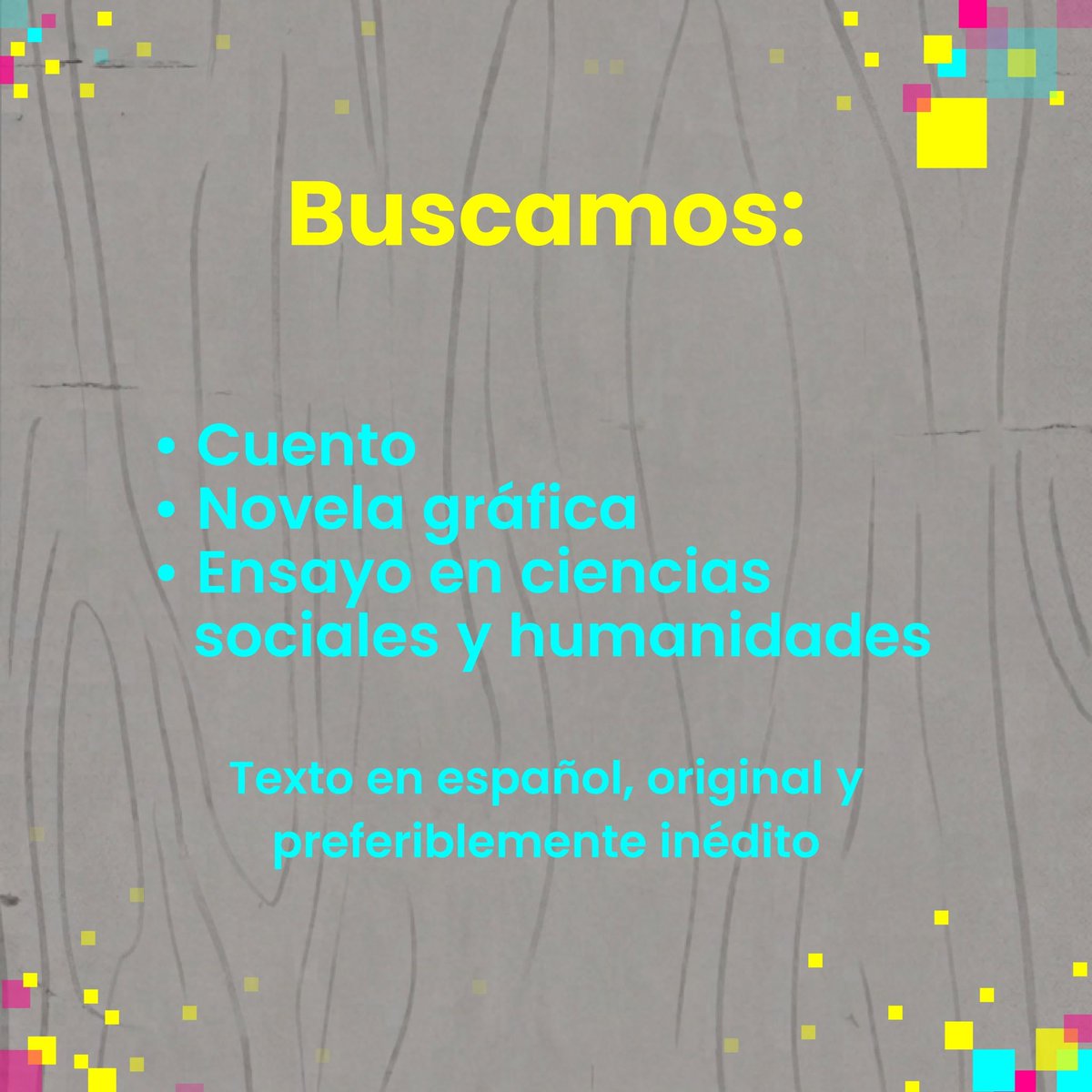 editorial_uned's tweet photo. 📖Tu historia también merece ser leída.
Sigue abierta la convocatoria para obras de interés general de la EUNED: un espacio para nuevas voces, nuevas ideas y nuevas formas de contar.
👉Conocé más en: https://t.co/438n1lHzj3
#librosuned https://t.co/cW6yPLLI8H