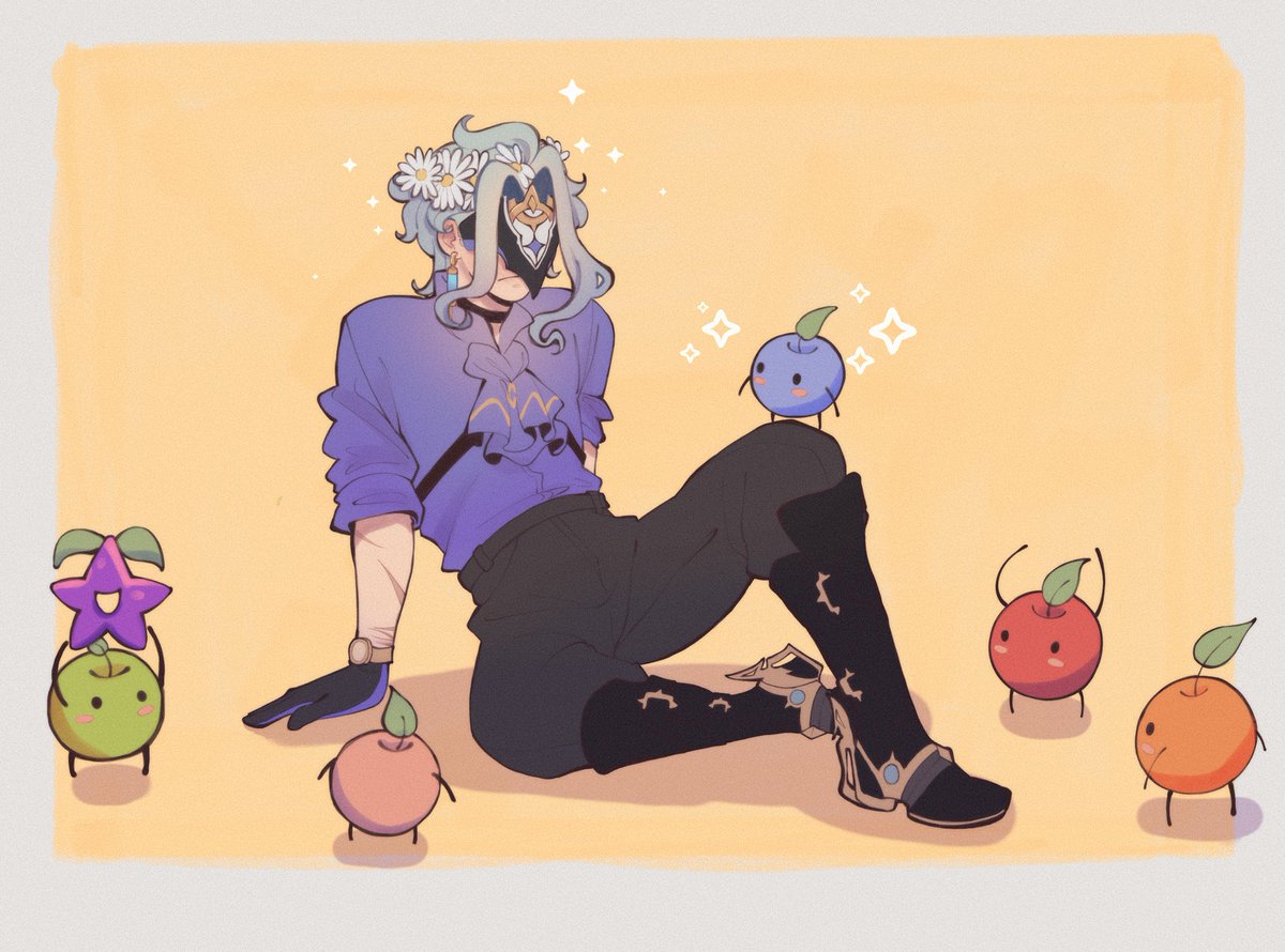 rip_animita's tweet photo. those aranaras look a bit different 🤔 #dottore #stardewvalley https://t.co/fnPEsezTSE