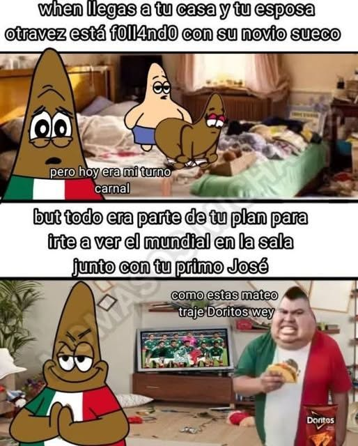 BobEsponjaCrew's tweet photo. MEXICUCK https://t.co/Y2SkQsvE8Y