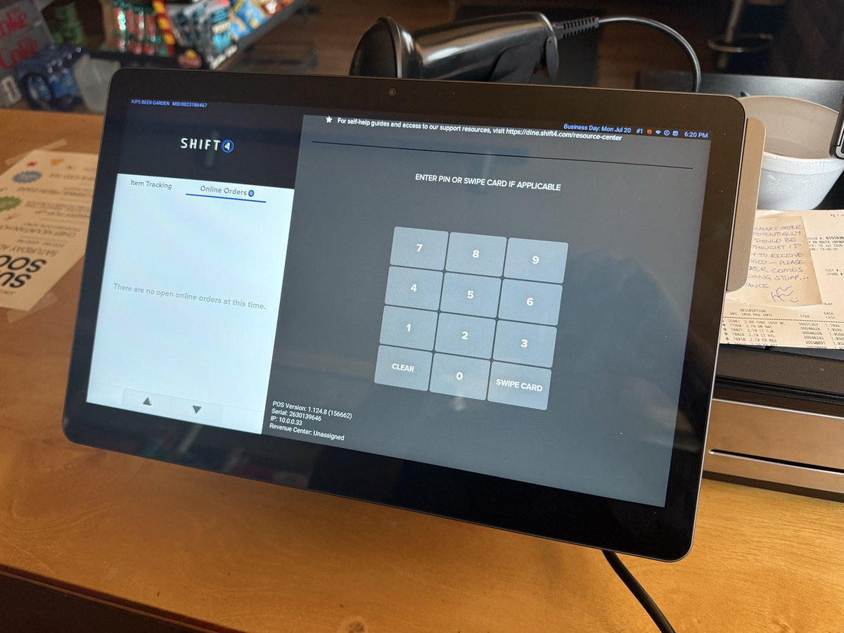 johnn_Shift4's tweet photo. Kips Beer Garden Outpost in St. Mary’s, MT has upgraded to @Shift4 using our #Shift4Dine system. https://t.co/TkRyIfeu00