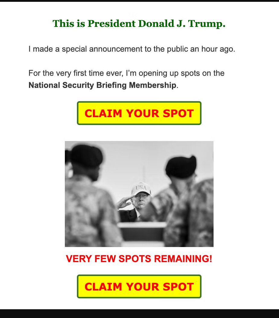 Hank_Thompson's tweet photo. Here's the President (a rapist) using the corpses of dead soldiers to sell merch and grift his base/fundraise. That hat is for sale on his website. He can't be bothered to take it off because he'd have a bad hair day. https://t.co/wGNqBbiflD
