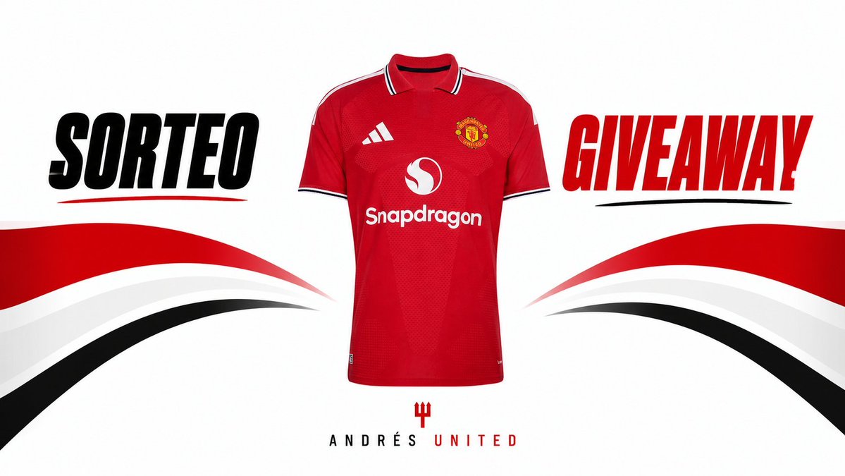 20legend4's tweet photo. ¡SORTEO - GIVEAWAY!

Sí, me volví LOCO y voy a SORTEAR una camiseta ORIGINAL del MANCHESTER UNITED.

Bases y condiciones para participar escritas debajo y en este video de youtube:

https://t.co/A7SFZwTh17 https://t.co/lL7fy4JSJg