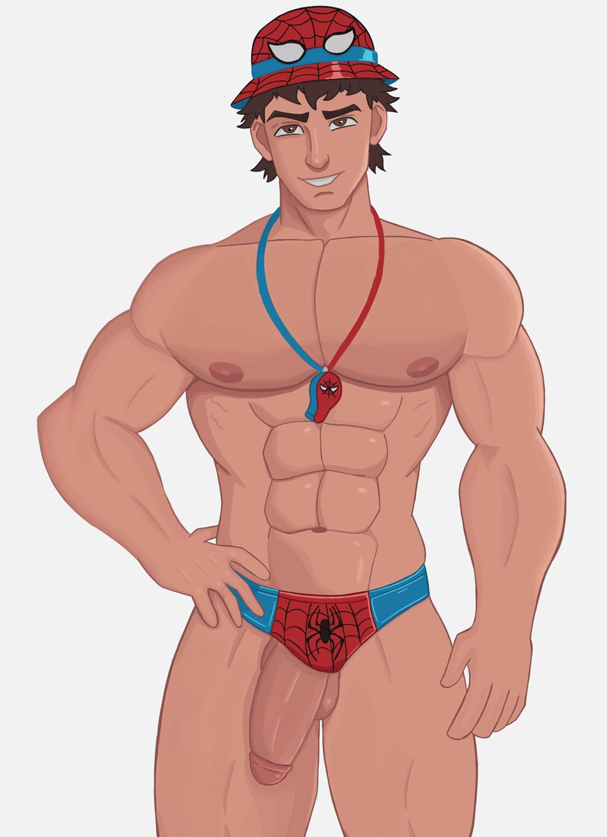 xyroban's tweet photo. Skin de verão do Homem-aranha 
#marvelrivals #nsfw #fanart https://t.co/Mt7oodAlMJ