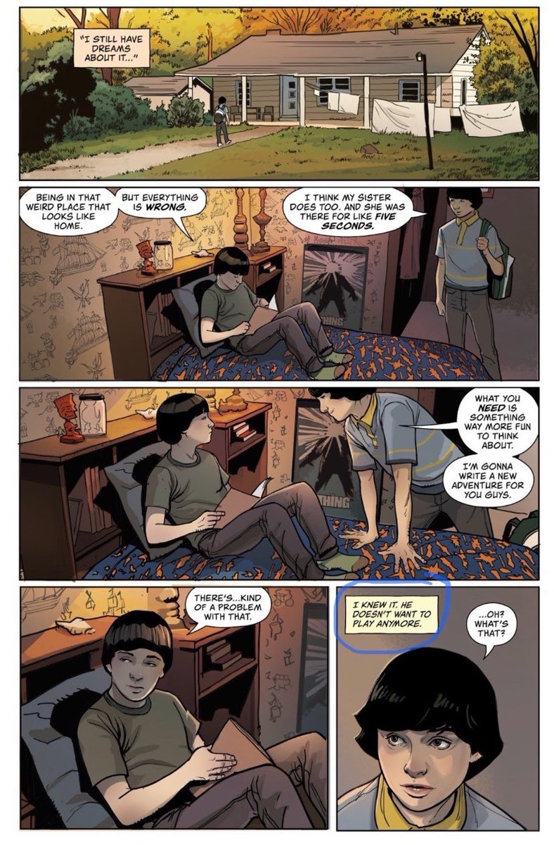 bylerbyerss's tweet photo. mike wheeler and will byers both felt stupid for wanting to play dnd😭😭 https://t.co/TEqRzM3YP4
