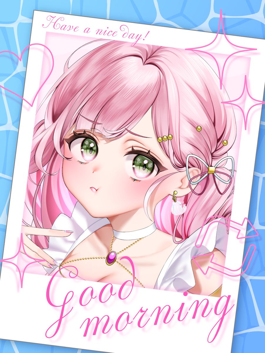 おはようVライバー おはひま❕ 暑くて暑くて溶けそうです꒷꒦ みんな暑