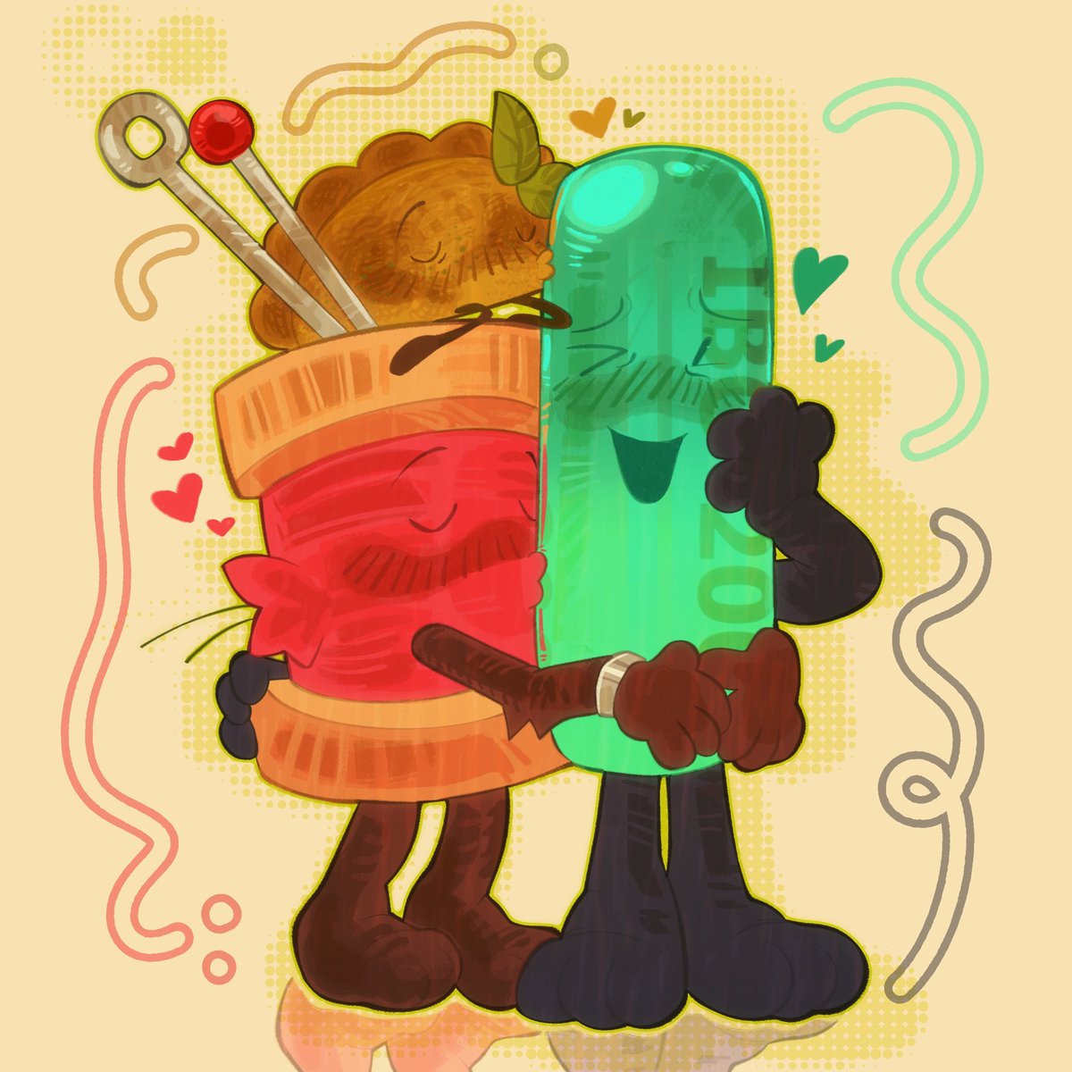 NeabahS's tweet photo. Doodle comm for @HereIsOli !! https://t.co/9rZo3TfAea