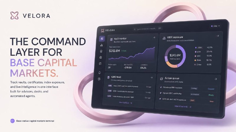 VeloraCompute's tweet photo. GPU prices moved 40% in 5 months. No hedges. No yield. No lending.

Velora Compute fixes that. Futures. Yield certs. Lending. A live index.

The compute capital market. https://t.co/VhEnCGoscq