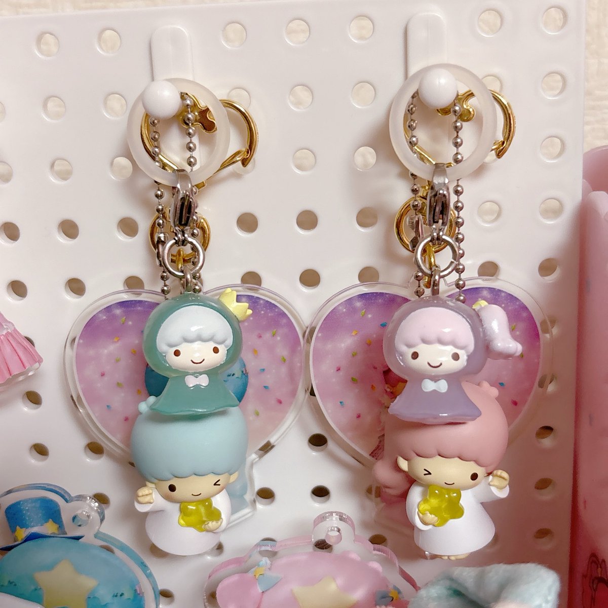 うちにあるキキララのめじるしアクセサリー✨ 1個ずつしか無いので一生