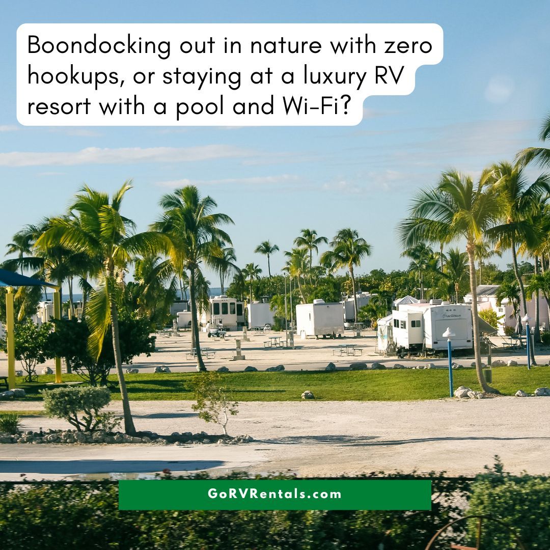 GoRVRentals's tweet photo. Are you looking to unplug off-grid, wake up to total silence, and live off your water tanks? Or are you looking for lazy rivers, concrete pads, and five-star amenities? There are no wrong answers here!
#GoRVRentals https://t.co/S4rKMjrEh4