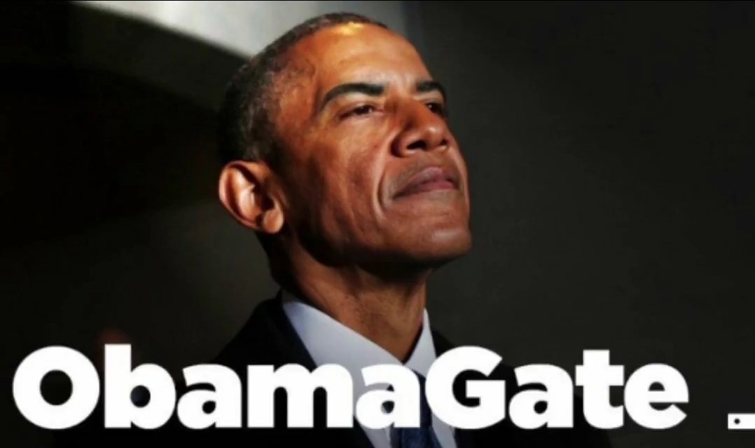 JoAnne84609's tweet photo. @Chicago1Ray ObamaGate was real... he needs to be held accountable for unleashing the entire intel apparatus of the Govt to spy on Trump and his associates https://t.co/ysLyaRR91w