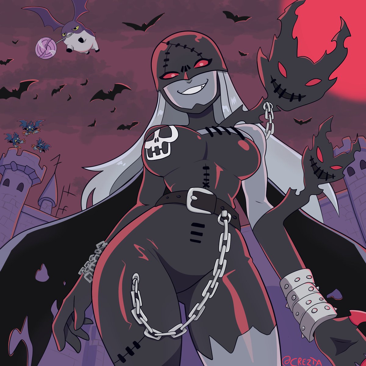 Crezta_'s tweet photo. Ladydevimon 🖤🖤🖤

#デジモン #digimon #digimonfanart https://t.co/6AIVcwqf1F