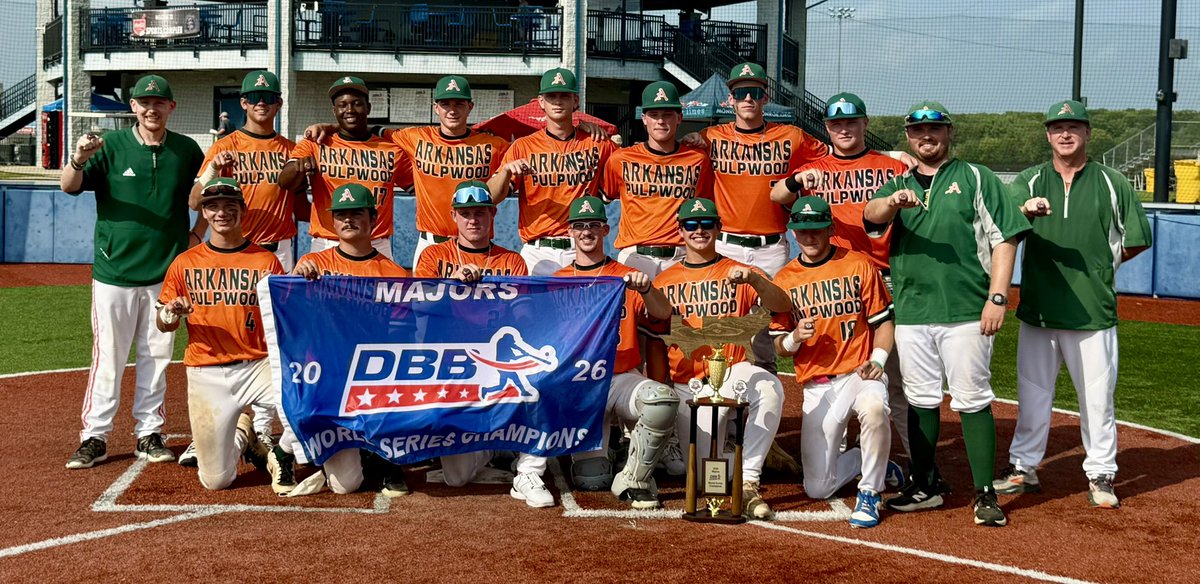 APWBaseball's tweet photo. 2026 Dixie Majors World Series Champs
2-1 Win against the defending Champs, North Charleston, South Carolina
#APW
@ArkansasDixie @PrepBaseballAR https://t.co/FIDqazzQ60