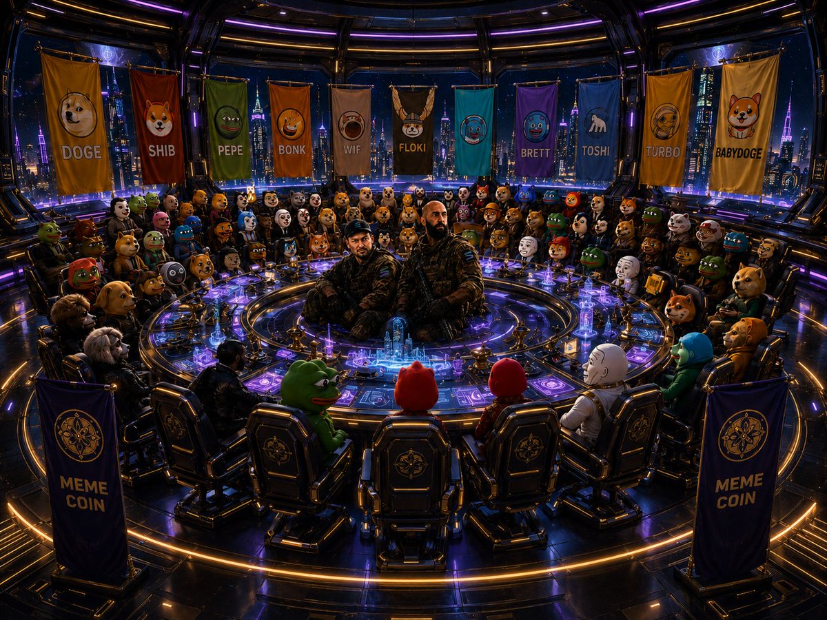 MINICRYPTOas's tweet photo. Every major meme has a seat at the table.
But when the market turns into a battlefield, the $SOLdiers take command. 
One table.
One army.
One mission.
$SOLdiers https://t.co/HJSnn5O4fh