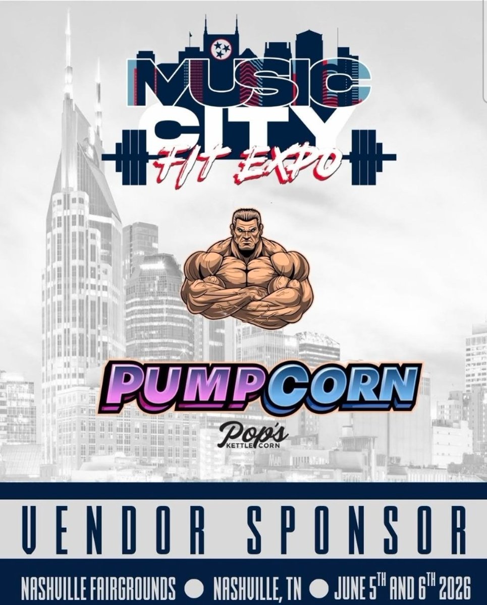 PumpCornFitness's tweet photo. Make sure you check out the @barbarianfitco /@PumpCornFitness giveaway that is going on right now. This collab all began after meeting at the @MusicCityFitEx. My son was hooked on Barbarian and Salinity products and the Barbarian crew loved PumpCorn! Thank you @barbarianfitco https://t.co/il9WvI10Ow