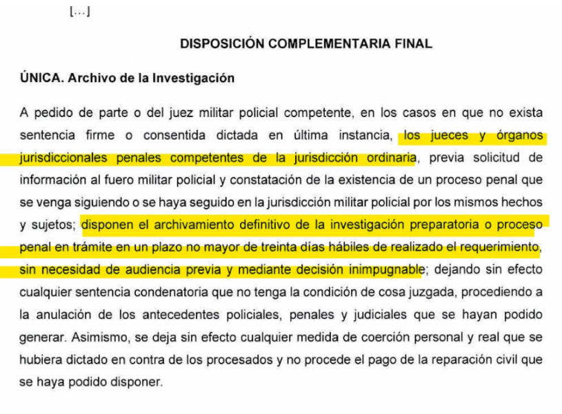 sergiosanabria4's tweet photo. #OJO Rospigliosi promulga ley para que policías no sean juzgados en el PJ. Lo grave: Ley ordena archivar investigaciones en "trámite". Es decir, ley es retroactiva y el policía detenido tras provocar la muerte de un niño en Huacho, será beneficiado y juzgado por su fuero Policial https://t.co/AoSGMzOfnw