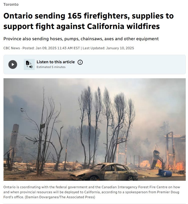 FCSurplus's tweet photo. Lots of comments happening now about smoke from Ontario wildfires going across the border.... here is what happened in 2025.... #wildfires #canada #ldnont https://t.co/6Mjx462XZZ
