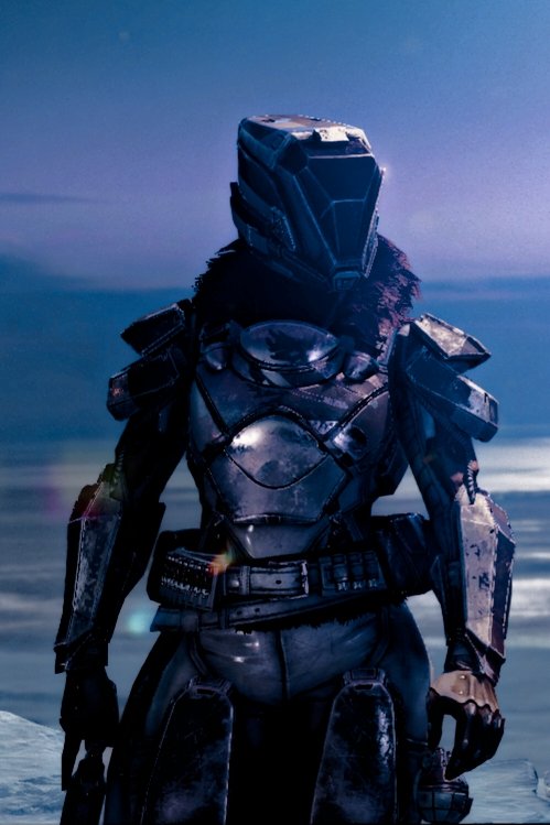FarTooForgiving's tweet photo. Too far from the city to expect reinforcement... the civilians are huddled around one of my solar hammers for warmth but food is low and moral is lower. 

The Titan is going on the hunt. There has to be some fallen Raiders around here somewhere with a stockpile of stolen goods. https://t.co/TkOFPeJ9ZF