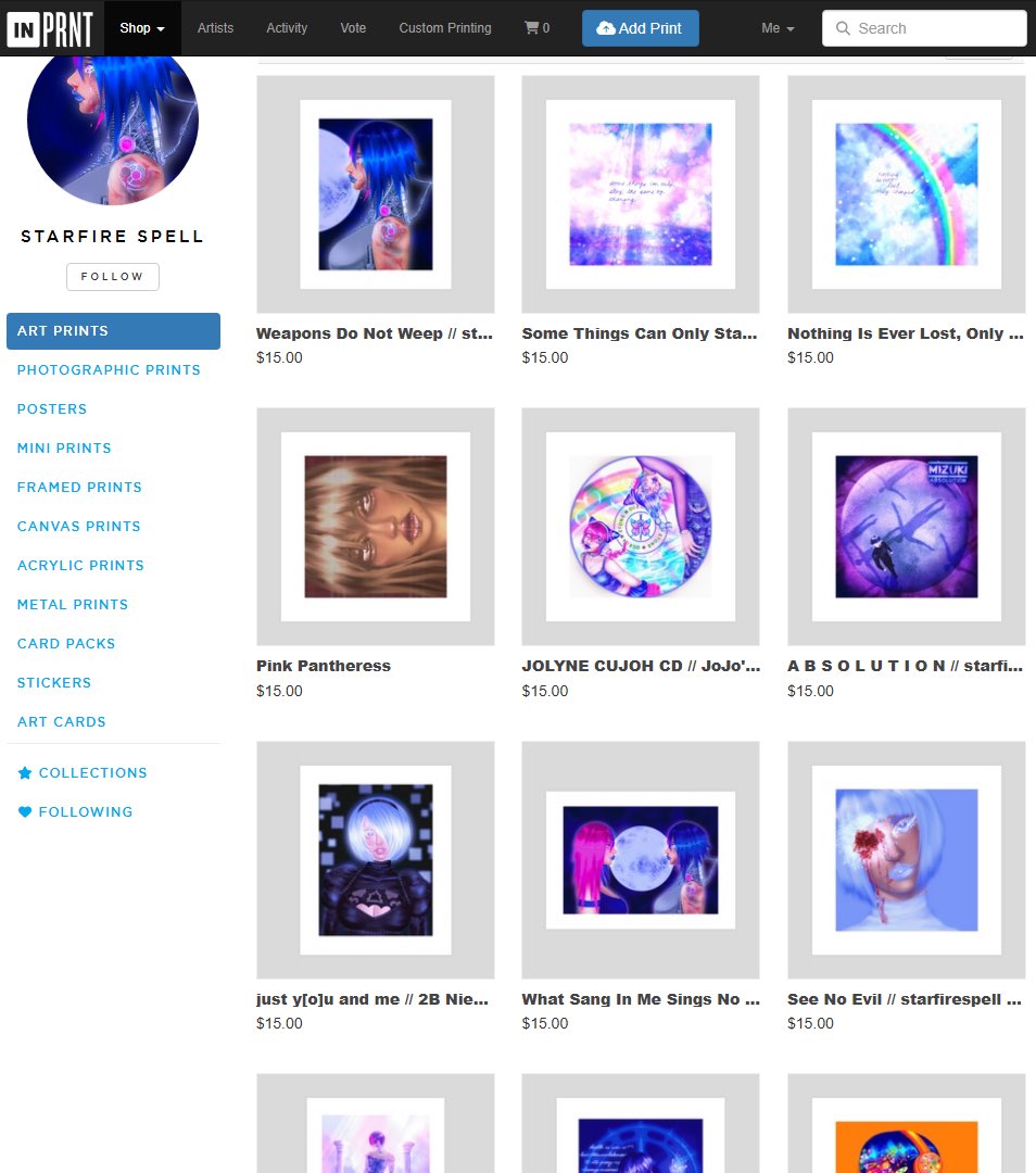 starfirespell's tweet photo. my entire site is on sale for %15 off if you use code ‘CVSGED’ at check out !!!

please consider supporting me and deck out ur walls with some cool art made by yours truly 🍀

🦋https://t.co/68SjlIEikz https://t.co/PIAlGUCRn9