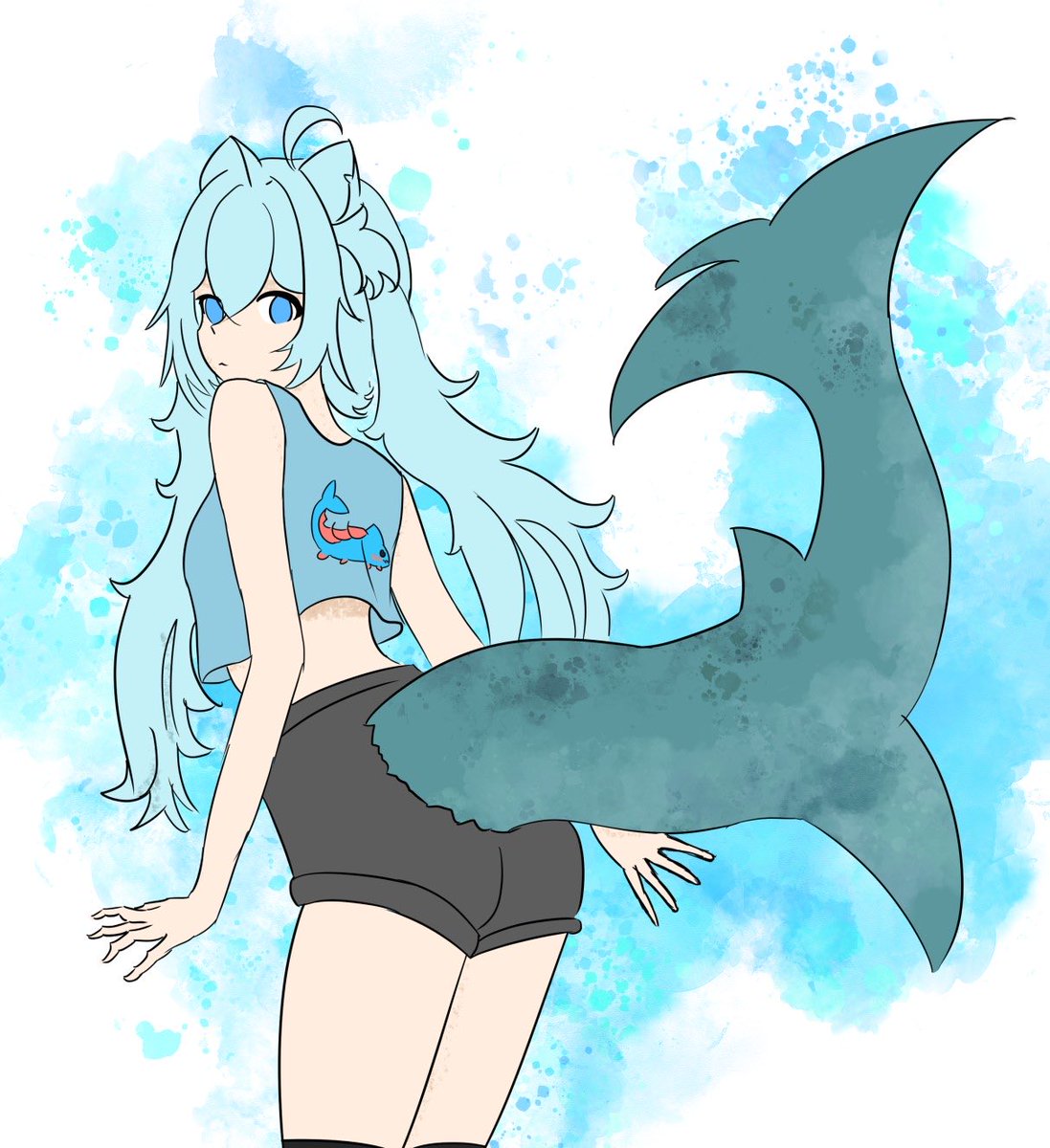 2pls2EquelsFish's tweet photo. Second and third place winners weren’t trash. Nami drew me eating pepperoni pizza 🍕 and Yuki got my ears wrong #artcontest #pizza https://t.co/8J8MilCLKk