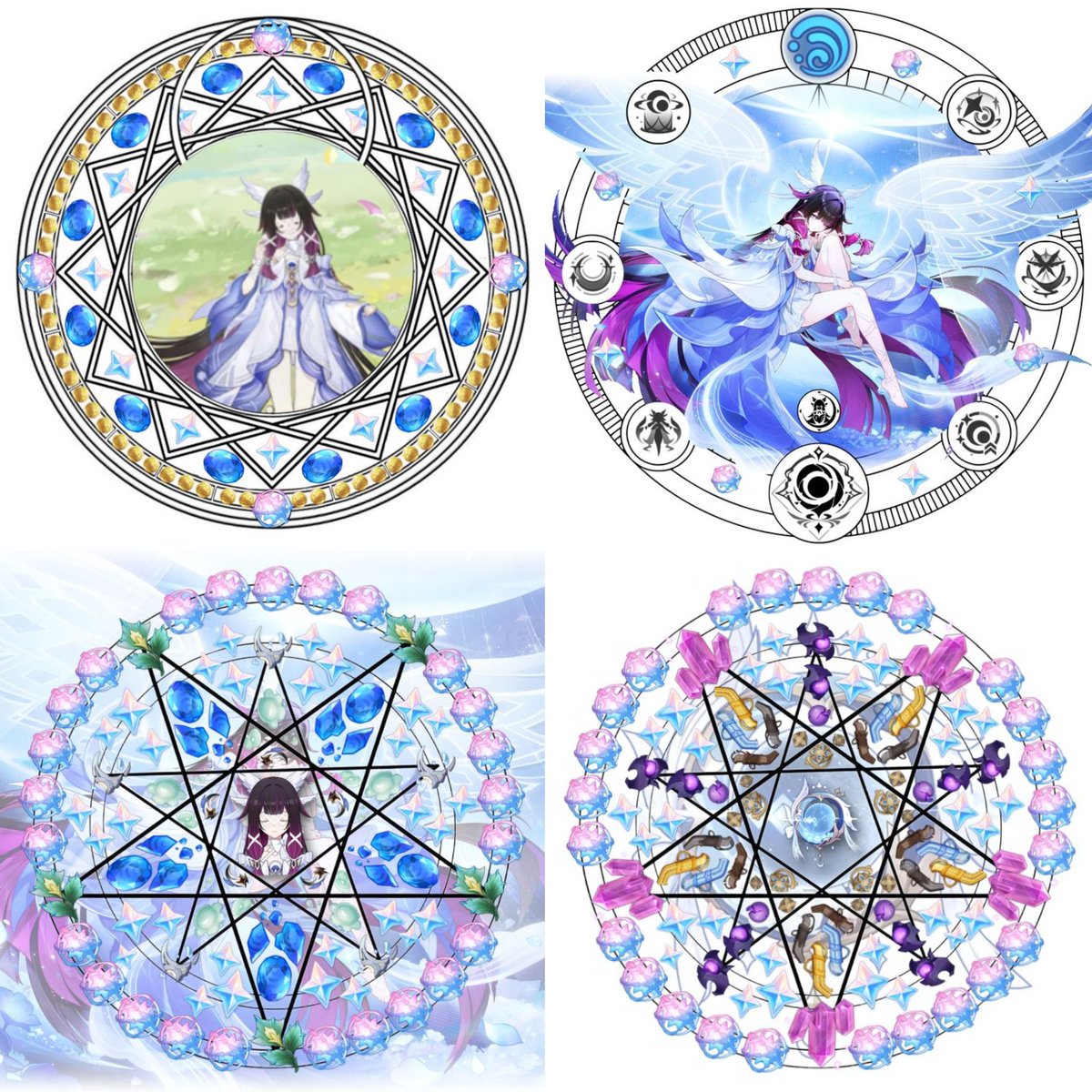 Yuzupieeeee's tweet photo. Good luck to everyone who is pulling for Columbina and claim this luck 🍀 https://t.co/Fl1NHh3HM8