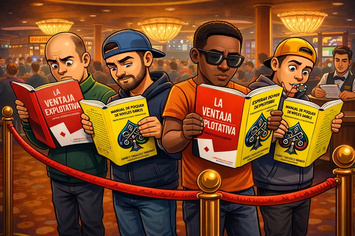 BcgCyberdyne's tweet photo. Cuando el rival hace merge bets en el river, nuestros bluff-catchers dejan de ser equivalentes. La fuerza absoluta de la mano vuelve a importar. En el poquer real, la teoría se ajusta al error humano.
—Inspirado por @SplitSuit
#PokerStrategy #GTO #BluffCatching #MergeBet #Solver https://t.co/zCe8U5OrqG