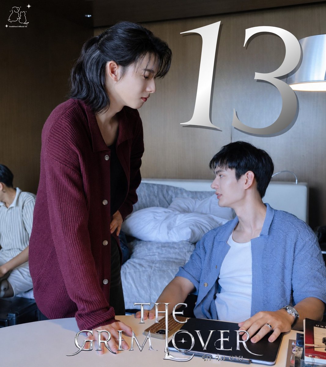 PoohPavel_TH's tweet photo. (🎬'🪄🥼) 𝗚𝗼𝗼𝗱 𝗠𝗼𝗿𝗻𝗶𝗻𝗴 𝗗𝗮𝘆 𝟭𝟯

The Grim Lover Q13

#รักลืมตายQ13 
#รักลืมตาย  #PoohPavel #TheGrimLover https://t.co/n38pbJEGBs