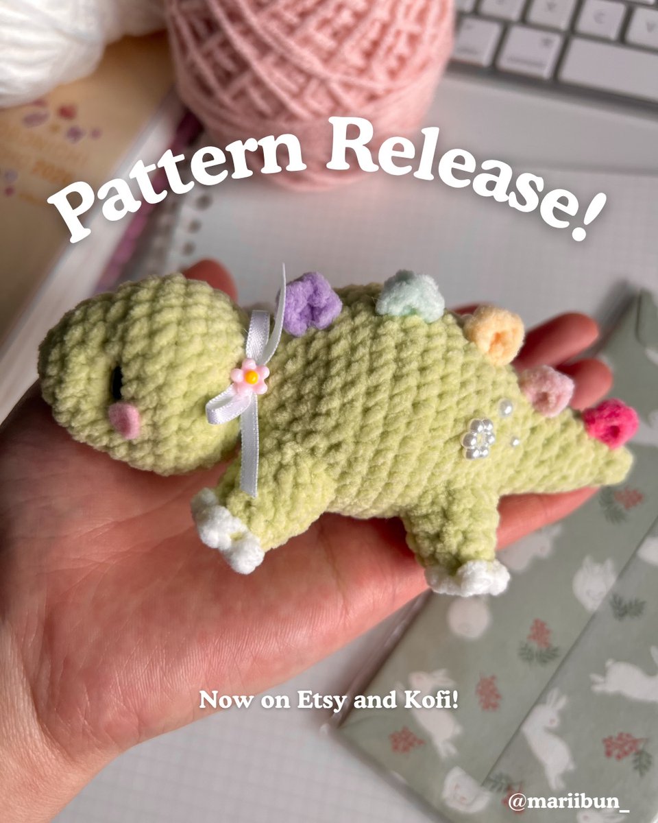 mariibun_'s tweet photo. Vendor Spotlight: @mariibun_ ☀️ cute crochet plushies and keychains by mariibun!!! 💖

(Please contact the vendor directly if you have any questions).

☀️ 2026 Spring happy cute mart 
😊 90+ Vendors
🎟️ FREE ENTRY + VIP
🗓️ Saturday, June 20th
🕙 10 AM - 4 PM… https://t.co/85SHhs5W1b