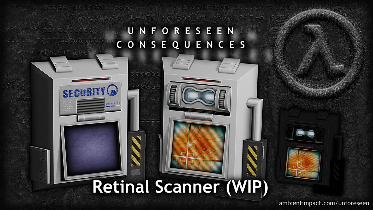 LambdaGen's tweet photo. We'd like to give a shout out to these Half-Life addons from Gamebanana if you haven't heard of them already!

Specially the chargers as 3D models and the upcoming scanner. Some are even available for Black Mesa as Workshop items! https://t.co/36t2cHXmIl