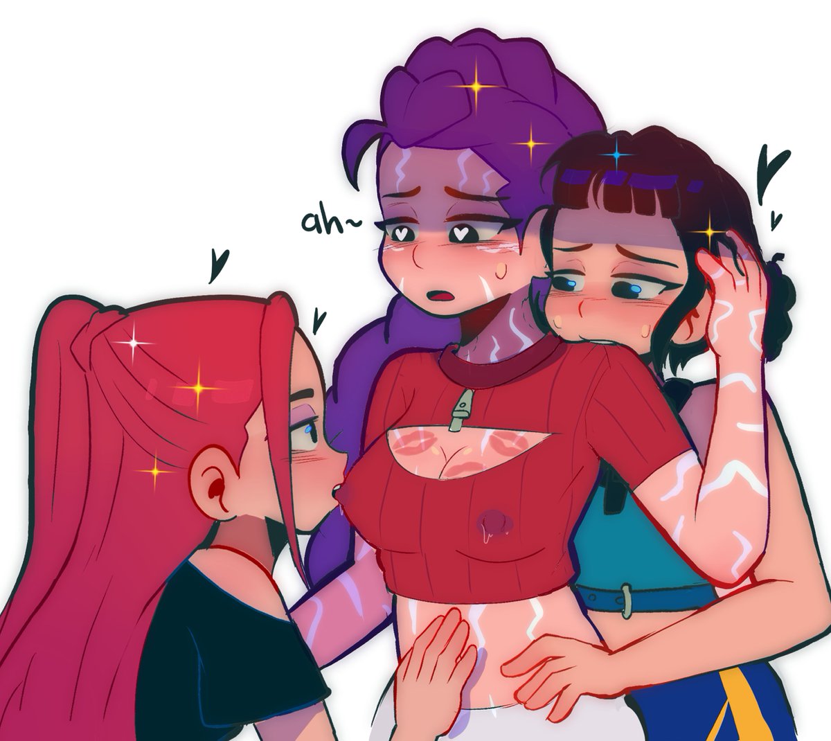 ColorstATu1's tweet photo. Otra comisión terminada:D 

#politrix #huntrix #kpopdemonhunters https://t.co/wARtEuFmHg
