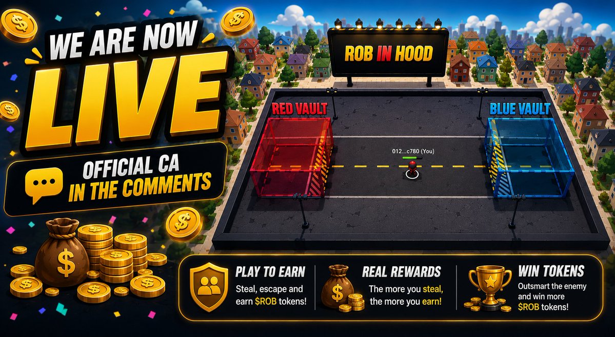 _playrobinhood's tweet photo. $ROB is now online and launched on @ponsdotfamily!

Official website: https://t.co/FChs7aVSSH
CA: 0x0ed93eafd9b526d63cc80b030c9fde2978f25390
Official Pons page: https://t.co/czqV9if71j https://t.co/VErXQlAO7c