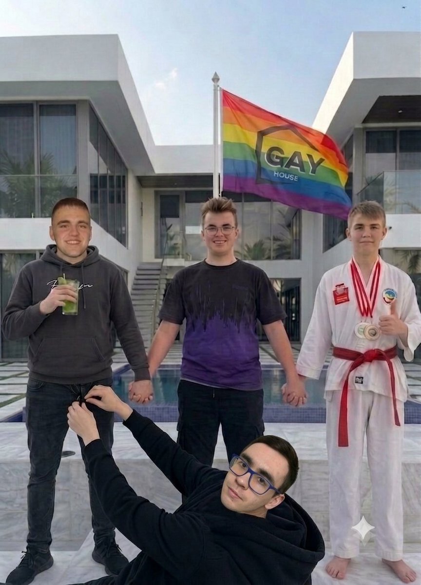 Zbigniew42069's tweet photo. ‼️STAŁO SIĘ‼️

Jest i on kolejna gwiazda OnlyGaya Gayzanka🍞 łączy pały z członkami projektu Gay House. Stawia to ten kolektyw na TOPIE produkcji homoseksualnych filmów pornograficznych. Czy są dla nich jakieś granice⁉

Źródło: beast_zone_detailing na instagramie https://t.co/iIwfNCVCrU