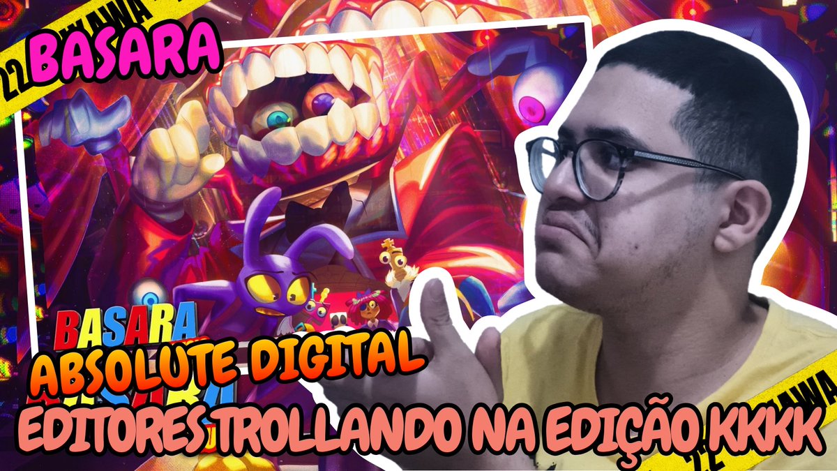 AikawaOficial's tweet photo. REACT | Caim (The Amazing Digital Circus) - O Espetáculo do Desespero | Basara

@basaraoficial @portalbasara 

ABSOLUTE CINEMA
EDITORES TROLLANDO NA EDIÇÃO KKKK https://t.co/bkHT7AP3Z8