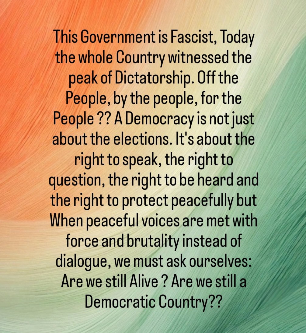 bhanvi04's tweet photo. Fascism at its peak #CJPProtest #ShameonModi https://t.co/yOPGDhsKXk