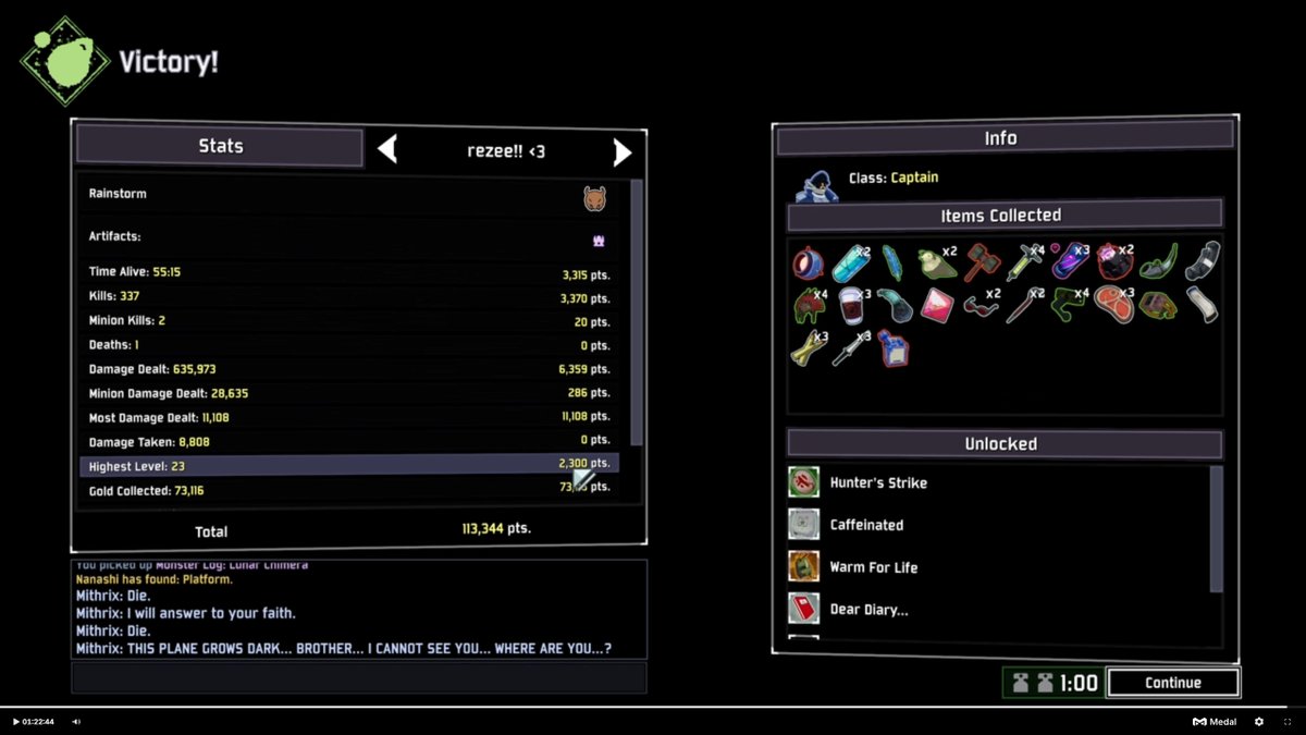 literallyrezee's tweet photo. @chikaki_tv  obliterates mithrix in 0.5 seconds. https://t.co/GAoeuE7vYL