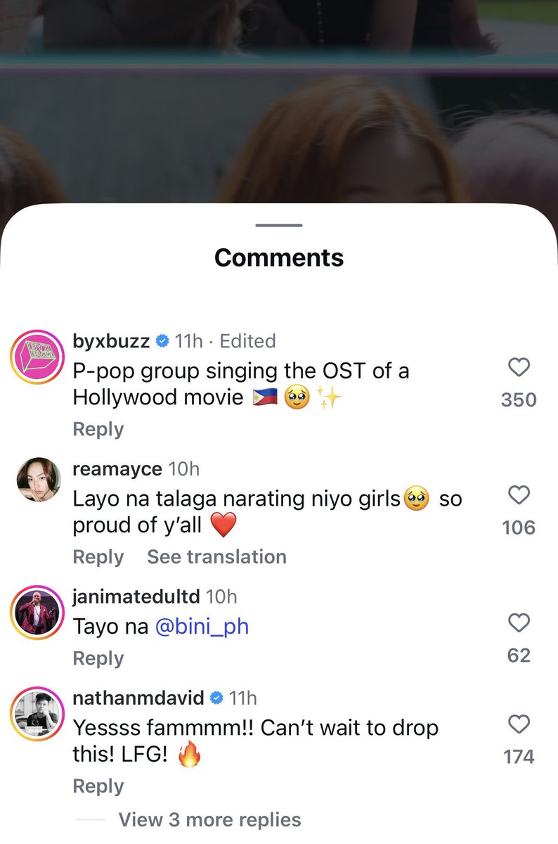 Jho_amity's tweet photo. When the director, producers/composers of Forgotten Island are excited about “A parallel World” by BINI 🙂‍↔️ 

🔗 https://t.co/vvbjLYcKFT https://t.co/WEUWuYvRGf
