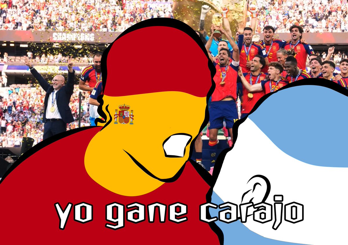 javsjaps's tweet photo. The winner takes It all
#digitalartㅤㅤㅤㅤ #Digitallllustration #illustrationㅤ #curi #worldcup #mundial #españa https://t.co/aJXqGf9Cge