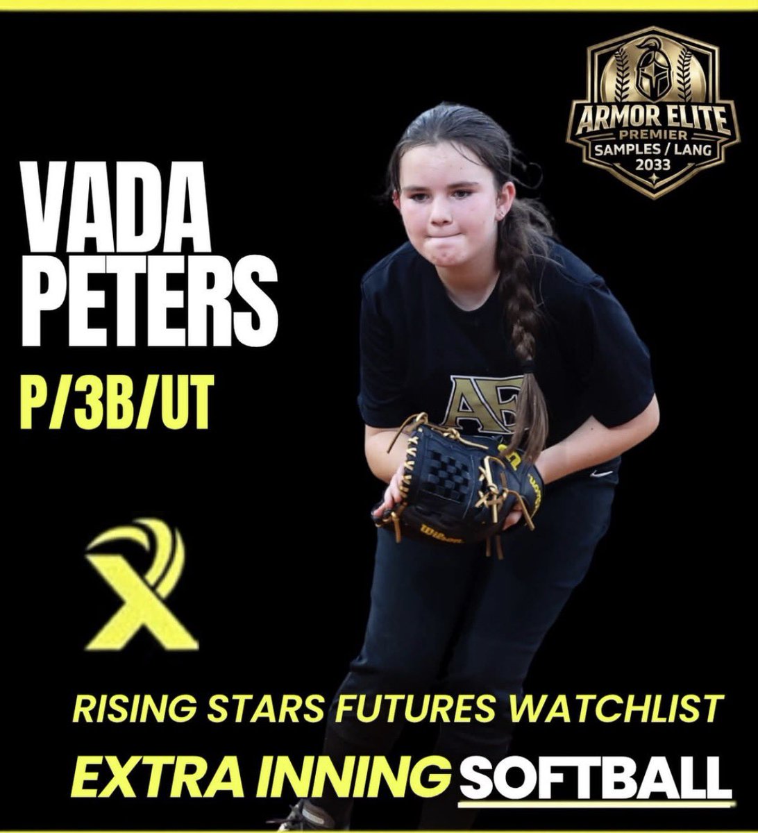 VadaPeters93's tweet photo. Thank you @ExtraInningSB for the recognition. https://t.co/pm1LfBipYk