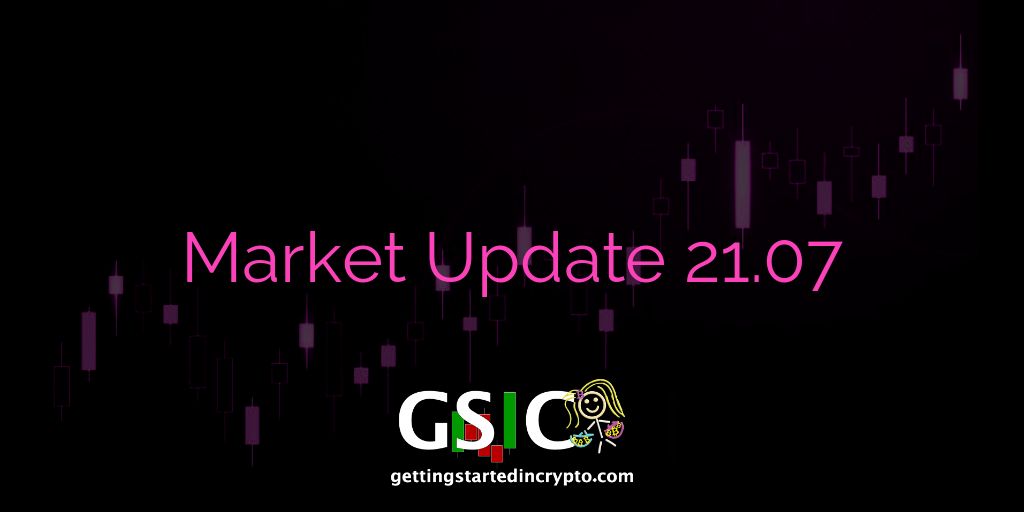 CryptoGetting's tweet photo. NEW UPDATE ALERT - Market Update 21.07 

https://t.co/0N90O1qm21 #crypto https://t.co/000Zw93Ewi