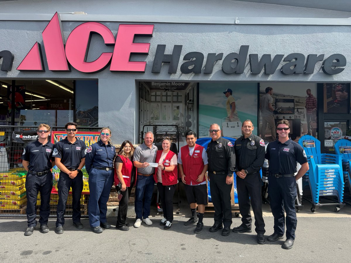 HBFD_PIO's tweet photo. A huge thank you to Ace Hardware and everyone who participated in the June Round Up campaign! Your generosity is helping support the HB Junior Lifeguard Program through the Surf City Fire Foundation, investing in the next generation of ocean safety professionals. #HBFD https://t.co/tbNOreKTWk
