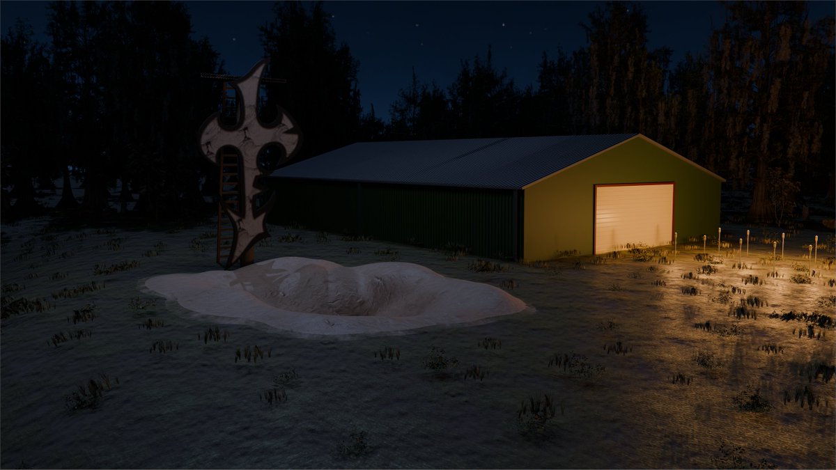 ChucketCharls64's tweet photo. The Sacred Layout grows...

Got any WONDERFUL ideas to make the journey from the ring to the Lake of Reincarnation more BROKEN? Landmarks, easter eggs, anything goes. DELETE!

#WWE2K26 https://t.co/sLZuj9hzOH