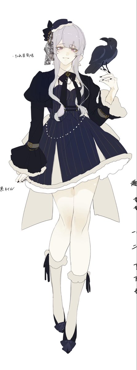 sgr2894's tweet photo. キャラデザ、デフォ専用のskebを始めようと思います
画像のような立ち絵（キャラデザ）とデフォ一緒にお付けします！
 #skeb  #Commission https://t.co/SN1ISaFCn5