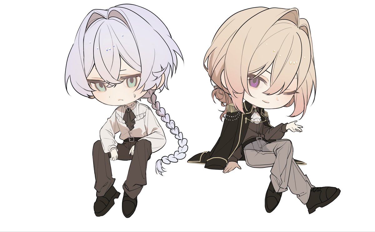 sgr2894's tweet photo. キャラデザ、デフォ専用のskebを始めようと思います
画像のような立ち絵（キャラデザ）とデフォ一緒にお付けします！
 #skeb  #Commission https://t.co/SN1ISaFCn5