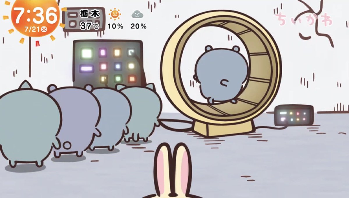 nyatcal_barter's tweet photo. 発電の労働シーンがアニメ化されるのはこれが初 https://t.co/ezrINhJhxc