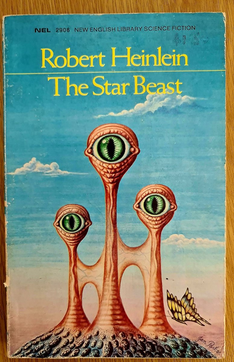 Monkey7771's tweet photo. The Star Beast (Robert Heinlein) 1972