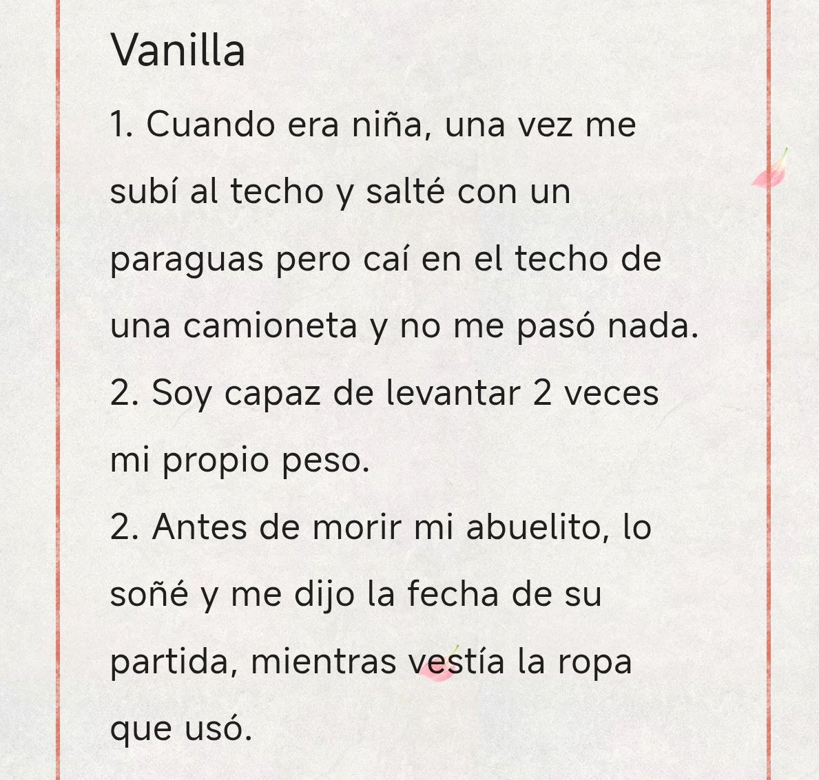 loulanplays's tweet photo. RONDA 08. Última.

Datos de Vanilla, adivina adivinador. https://t.co/rpYwrTJqAy
