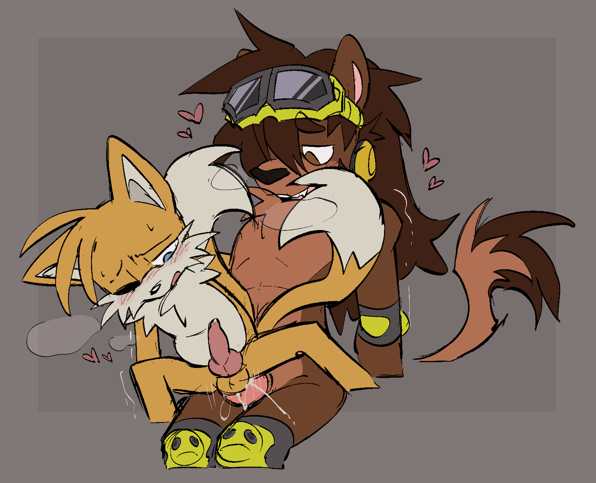 dunkawunka's tweet photo. sketch commission for @Kitterss1 of tails riding his sona Raw https://t.co/QRLqIzAZQm
