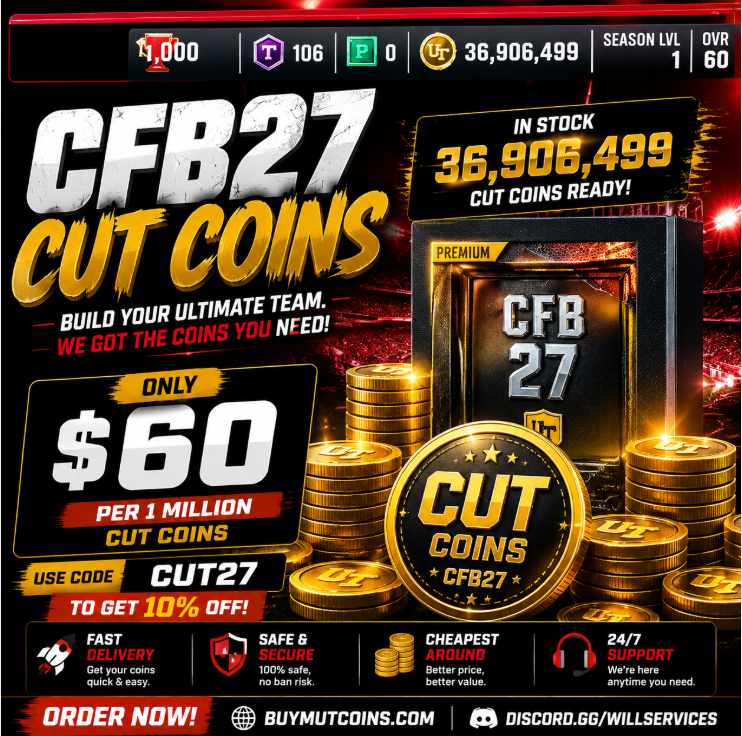 College Football27 CFB27 CUT Coins | MLBTS26 Stubs tweet media