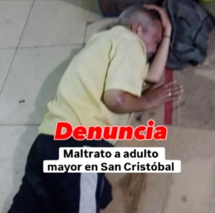 llaneroinforma's tweet photo. #21Jul | Un hombre le faltó los respetos un sexagenario solo por detenerse frente a su casa en San Cristóbal, estado Táchira.

Funcionarios policiales se presentaron en el lugar de los hechos.

Del culpable no se supo información alguna.

Vía Luis Sucesos https://t.co/ano8ghc1nl