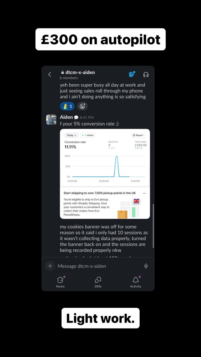 vb_ed69238's tweet photo. Now you just need to figure out how to market it… my DMs are open if you want those strategies 🤝🏼

#dropshipping #sidehustleideas #sidehustle #ecommerce #onlinebusiness #onlinebiz #wifimoney #buildabusiness #hustle #money #motivate #mindset https://t.co/cb9BD4UbML